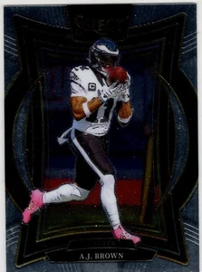 2024 Panini Select Concourse Football A.J. Brown No. 2 Philadelphia Eagles - Bild 1 von 2