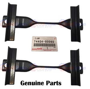 Genuine Toyota LandCruiser 45 40 47 Series HJ FJ BJ Battery Hold Down Clamp x2 - Picture 1 of 3