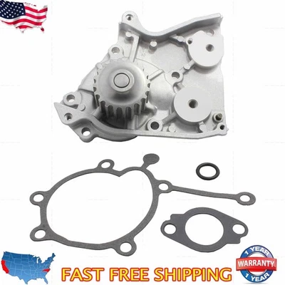 Water Pump W/Gasket for Mazda MX6 B2200 Kia Sportage Ford Probe AW4053 1987-1995 - Image 1 of 4
