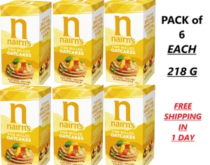 Nairns Fine Oatcakes 218g-6 Pack - Picture 1 of 6