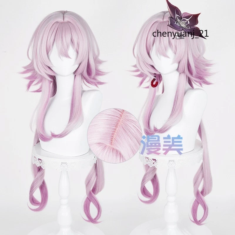Honkai Star Rail Cosplay Disfraz Accesorios Pelucas Pelo Niña Anime Halloween Show Paño Foto 1 de 4