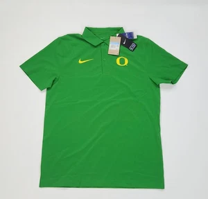 Nike Oregon Ducks Dri-Fit Polo Shirt Men's Medium Green On Field Apparel - Picture 1 of 6
