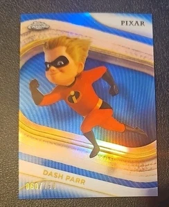 2025 Topps Chrome Disney Dash /150 Blue Incredibles  - Picture 1 of 6