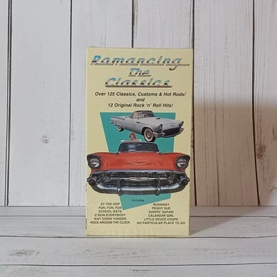 Romancing The Classics VHS Tape 1992 Classic Car & Music Documentary SHIPS FREE Foto 1 de 4