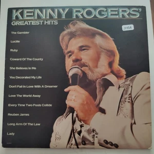 Kenny Rogers Greatest Hits 12” Vinyl LP Lucille The Gambler Coward of the county - Picture 1 of 2