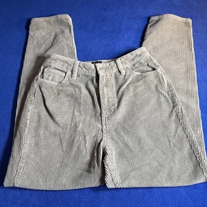 BDG Urban Outfitters Hose Damen 27 x 29 grün Cord Mom hoher Bund - Bild 1 von 4