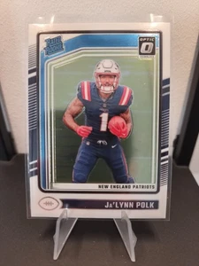 Ja'Lynn Polk  2024 Panini Donruss Optic New England Patriots NFL #240 RC - Bild 1 von 2