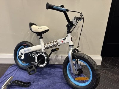 Royal Rider Button Royal baby kids boys girls bike with stabilisers 12” - Image 1 of 4