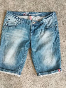 EDC ESPRIT, FIVE Jeans 32 40/42 ,Shorts, Bermuda Knackpo, blau, stretchig - Bild 1 von 5