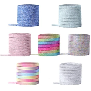 7 Pairs No Need to Tie Shoelace Buckle Child Tieless Shoelaces with Lock - Picture 1 of 12