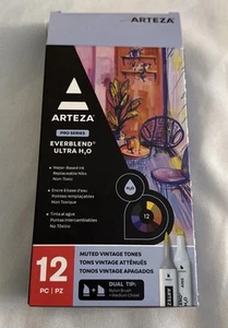 Arteza Pro Series 10 Stück Marker EverBlend Ultra H2O Dual Tip Erdtöne - Bild 1 von 7