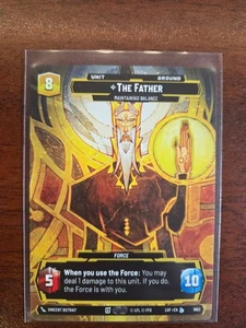 Star Wars Unlimited Legends Of The Force Prestige The Father 1063 L - Picture 1 of 1