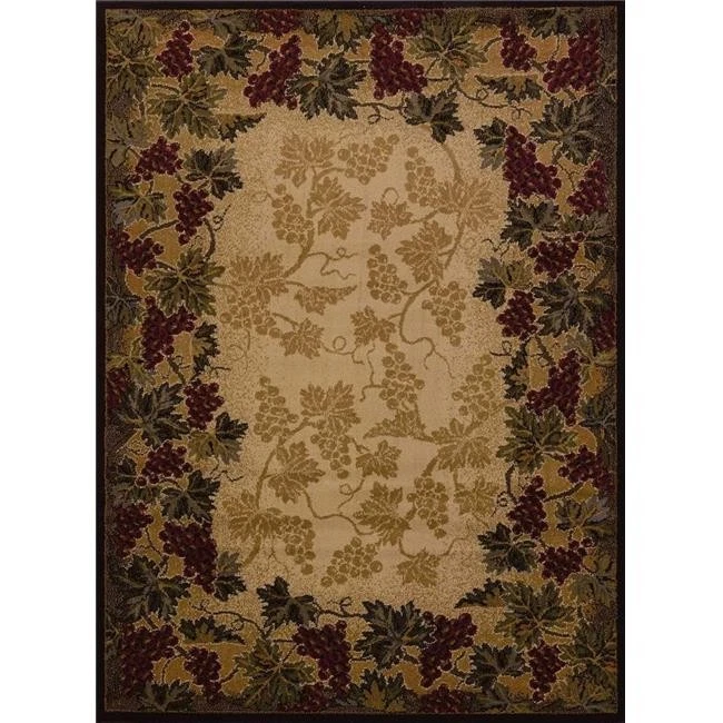 United Weavers 750 03190 912 7 ft. 10 in. x 10 ft. 6 in. Affinity Beaujolais ... - Image 1 of 1