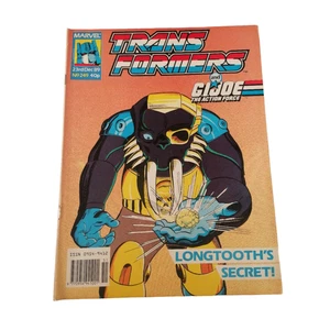 Transformers UK #249 Marvel UK 23rd December 1990 Comic G1 British GI Joe MTMTE - Imagen 1 de 12