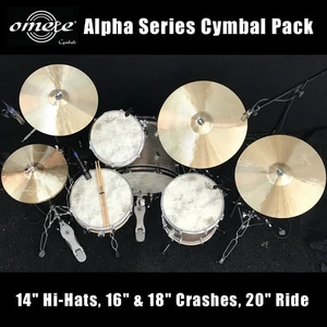 Omete Alpha Series Becken Pack mit Tasche, 14pr/16/18/20 - Bild 1 von 6