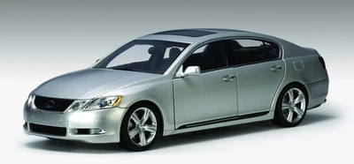 2006 LEXUS GS430 SEDAN LEFT HAND DRIVE SILVER 1:18 by AUTOart 78801 BRAND NEW - Image 1 of 3