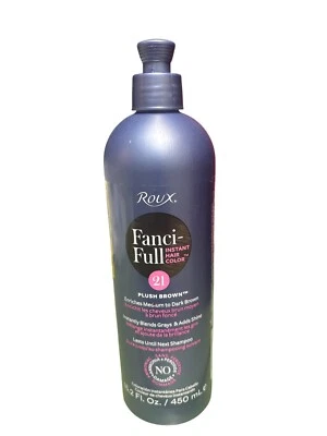 Roux Fanci-Full Instantáneo Color de Cabello Enjuague 21 Felpa Marrón 15.2oz Unisex Foto 1 de 4