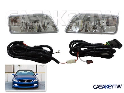 2003-2007 Pair Front Fog Light Honda Accord/Acura TL sedan INSPIRE Switch Wiring - Изображение 1 из 4