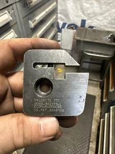 1 Torno de metal Valenite EconOGroove VDBA-344375LB 3/8 herramienta de separación ranurado yunque - Imagen 1 de 7