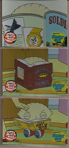 FAMILY GUY SEASON 1 INKWORKS STEWIE'S LIBRARY 3 FOIL BOX-TOPPER SET #BL1-BL3 NM - Picture 1 of 1