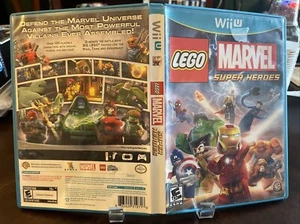 LEGO Marvel Super Heroes (Nintendo Wii U, 2013) - Picture 1 of 3