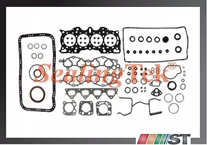 Juego completo de juntas de motor Honda Acura B18A1 B18B1 Fit 90-01 incluye junta de tanque de aceite - Imagen 1 de 1