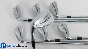 NEW Left Handed COBRA '2022 KING FORGED TEC-X IRONS 5-PW,GW STEEL REGULAR 413411 - Picture 1 of 7