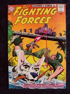 OUR FIGHTING FORCES #75 DC COMICS SILVER AGE WAR COMIC - Picture 1 of 2
