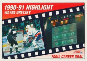 1991-92 Score Canadian French #303 WAYNE GRETZKY - Los Angeles Kings - Bild 1 von 1