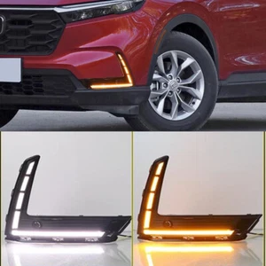 For Honda CRV CR-V 2023-2024 LED DRL Front Daytime Running Light Fog Turn Lamp - Picture 1 of 10