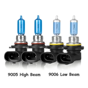 For Lincoln Navigator 2003 2004 2005 2006 Halogen Headlight Bulbs High Low Beam - Picture 1 of 27