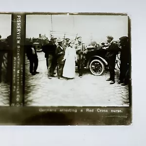FISHERVIEW Glass WWI STEREOGRAPH Card Stereoview PLATE - Photograph Slide W-D-7 - Picture 1 of 7