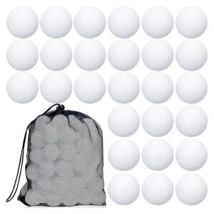 100 Pcs Training  Balls with Mesh Drawstring Storage Bags for Training E2V31766
