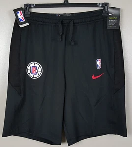 NIKE LA CLIPPERS TEAM-ISSUED THERMA-FLEX SHORTS BLACK RARE (SIZE 2XLT 2XL-TALL) - Picture 1 of 17