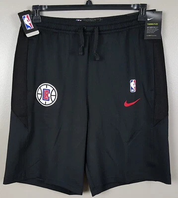 NIKE LA CLIPPERS TEAM-ISSUED THERMA-FLEX SHORTS BLACK RARE (SIZE 2XLT 2XL-TALL) - Image 1 of 4