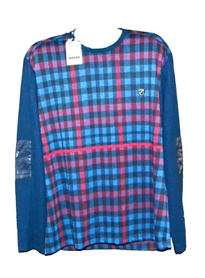 Suéter Camisa Mondo Azul Rojo a Cuadros Talla 4XL Foto 1 de 4