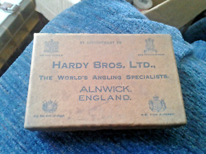 VINTAGE HARDY BROS. LTD. BOX OF FLY FISHING FLIES