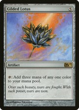 MTG 1x GILDED LOTUS Core Set 2013 M13 NM FOIL Shipped with Tracking