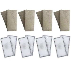 8 X Compatible Fluval U2 Mousse Et Polymax Cartouches Filtre Interne Éponges - Bild 1 von 1