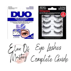 Ardell False Lashes Demi Wispies with Clear Duo Quick Lash Glue - Multipack - Picture 1 of 5