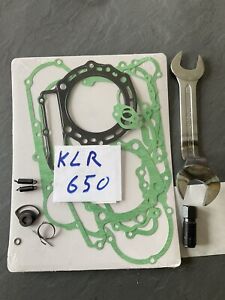 Kawasaki 650 KLR, Kit Complet Doohickey  + Joints + Clé De 32 + Arrache