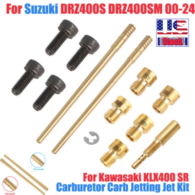 Jetting Jet Kit For Suzuki DRZ400S DRZ400SM 00-24 / for Kawasaki KLX400SR US Foto 1 de 4