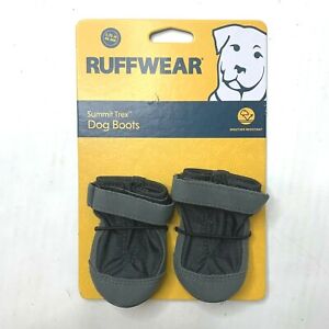 Ruffwear Summit Trex Dog Boots Size 1.75 inch Twilight Gray Set of 2 Boots