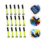  15 Pcs Bike Strap Rack Straps Electrical Cable Ties Cycle Wheel Hooks