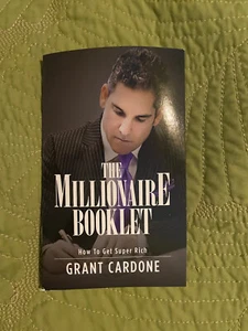 The Millionaire Booklet - Paperback By Grant Cardone - Brand New
