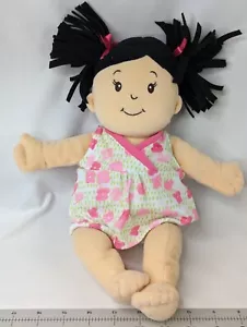 Manhattan Toy Stella Girl Doll Black Hair 13 Inch Stuffed Toy - Picture 1 of 7