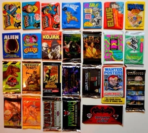 Unopened/Sealed Vintage NON-SPORTS TRADING CARD PACKS - 1970s to 1990s (U-Pick) - Picture 1 of 23