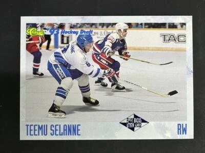 1993 Classic Hockey Draft Teemu Selanne Jets 124 - Image 1 of 3