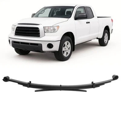 Mola de folha traseira de aço com bucha pacote com 5 folhas para Toyota Tundra 2007-2018 - Imagem 1 de 4