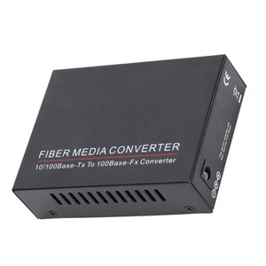 Fiber Transceiver TBC‑MC3312ES20A 100M Single Mode 20KMSC1310NM Media Convert FY - Afbeelding 1 van 31